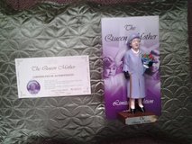 boxed brand new figurine of the queen mother in Lakenheath, UK